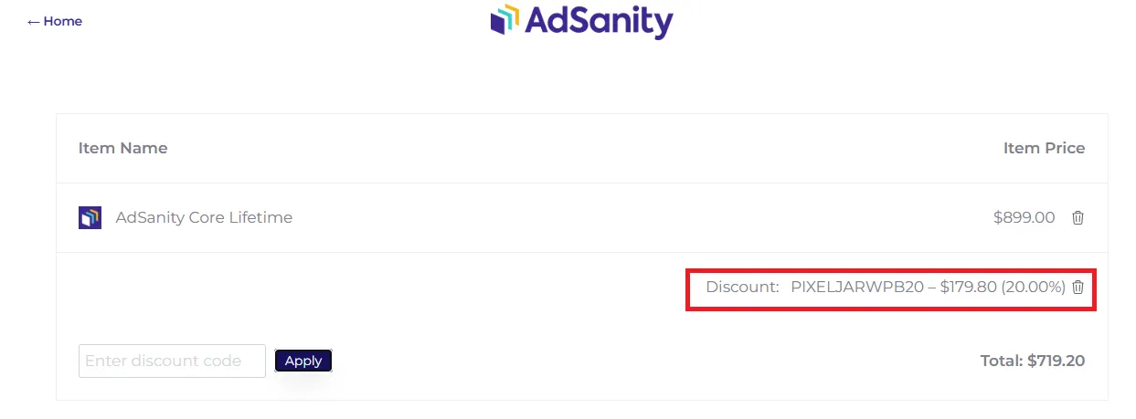 Adsanityplugin 255 off coupon